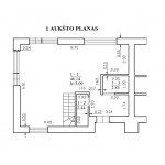 kotedžas Varnupių akligatvyje 1-1, Vaišvydavoje Kaune